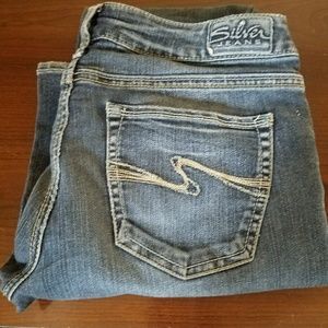 Silver jeans